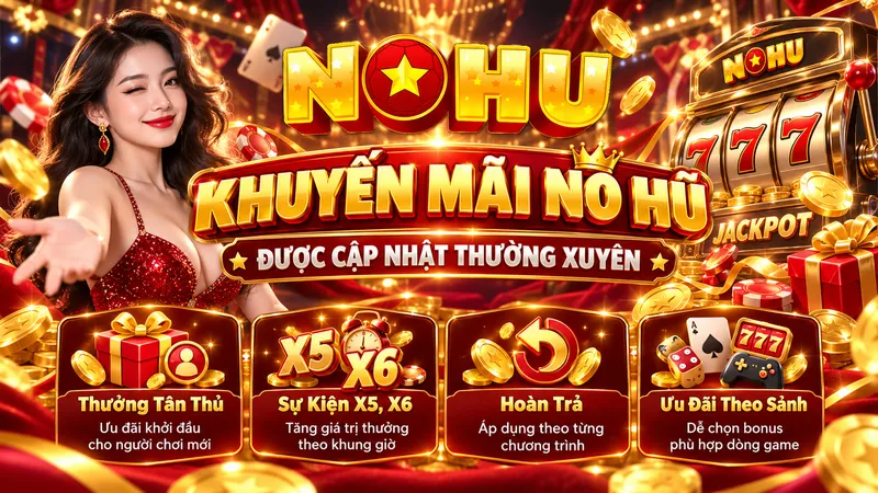 khuyến mãi nổ hũ